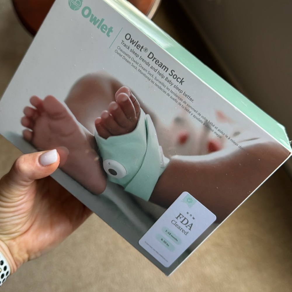 Owlet dream sock